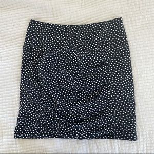 Free People polka dot mini skirt